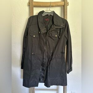 Yoki Dark Jacket with Metallic Details